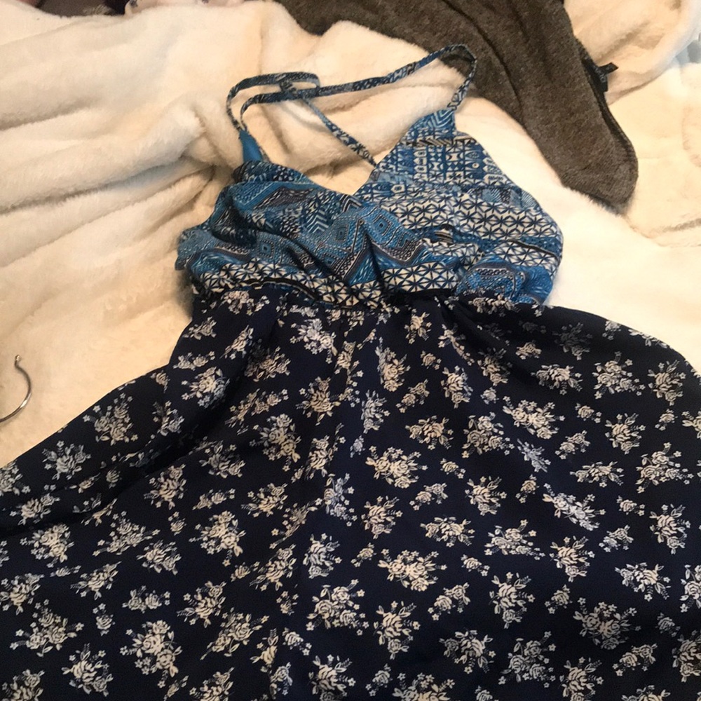 Multi patterned romper